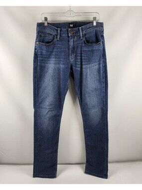 Paige Jeans Mens 32x32 Blue FEDERAL Birch Straight Leg Denim